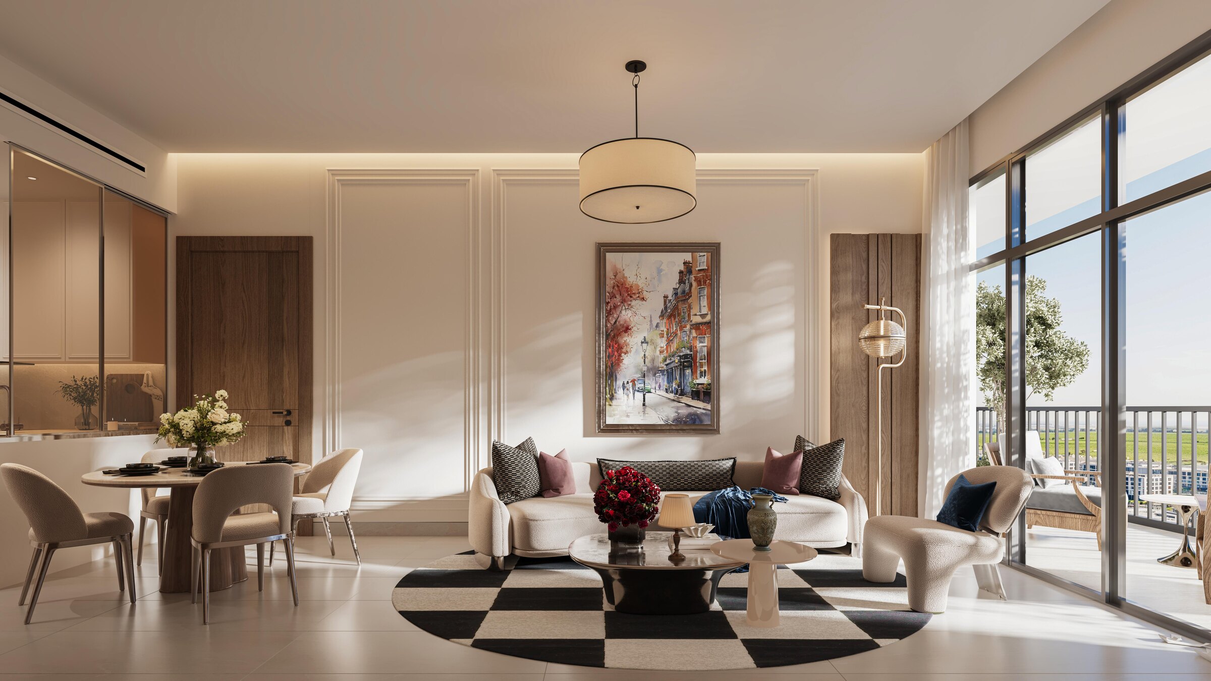 Aris living and dining room
