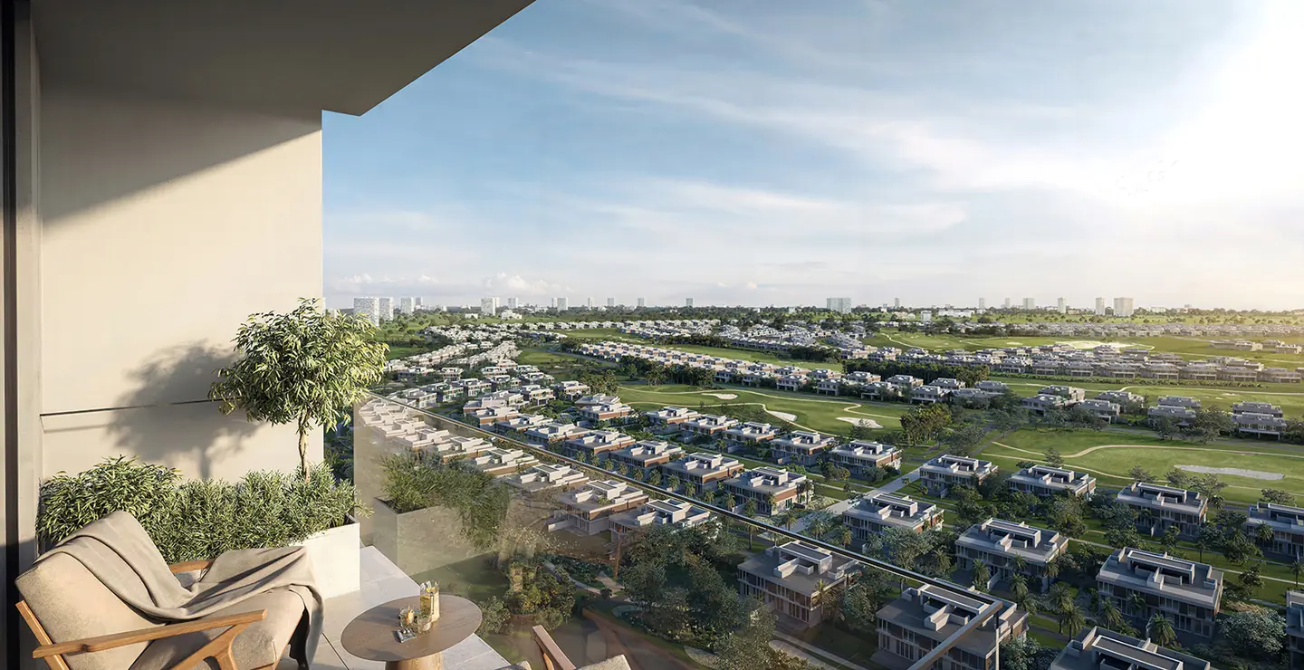 Golf Hillside : rendu du promoteur
