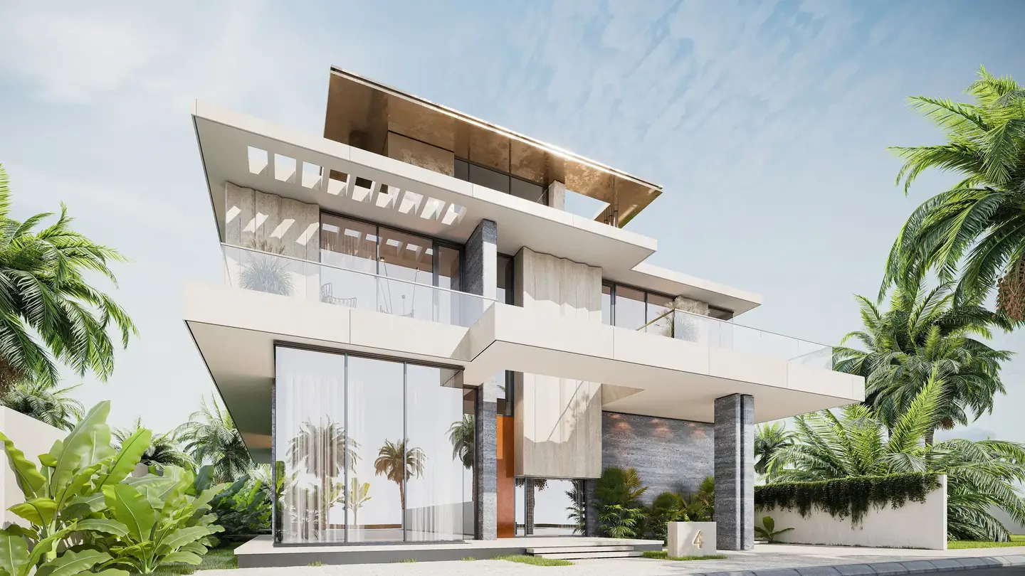 Mira Villas designed by Bentley Home: developer render